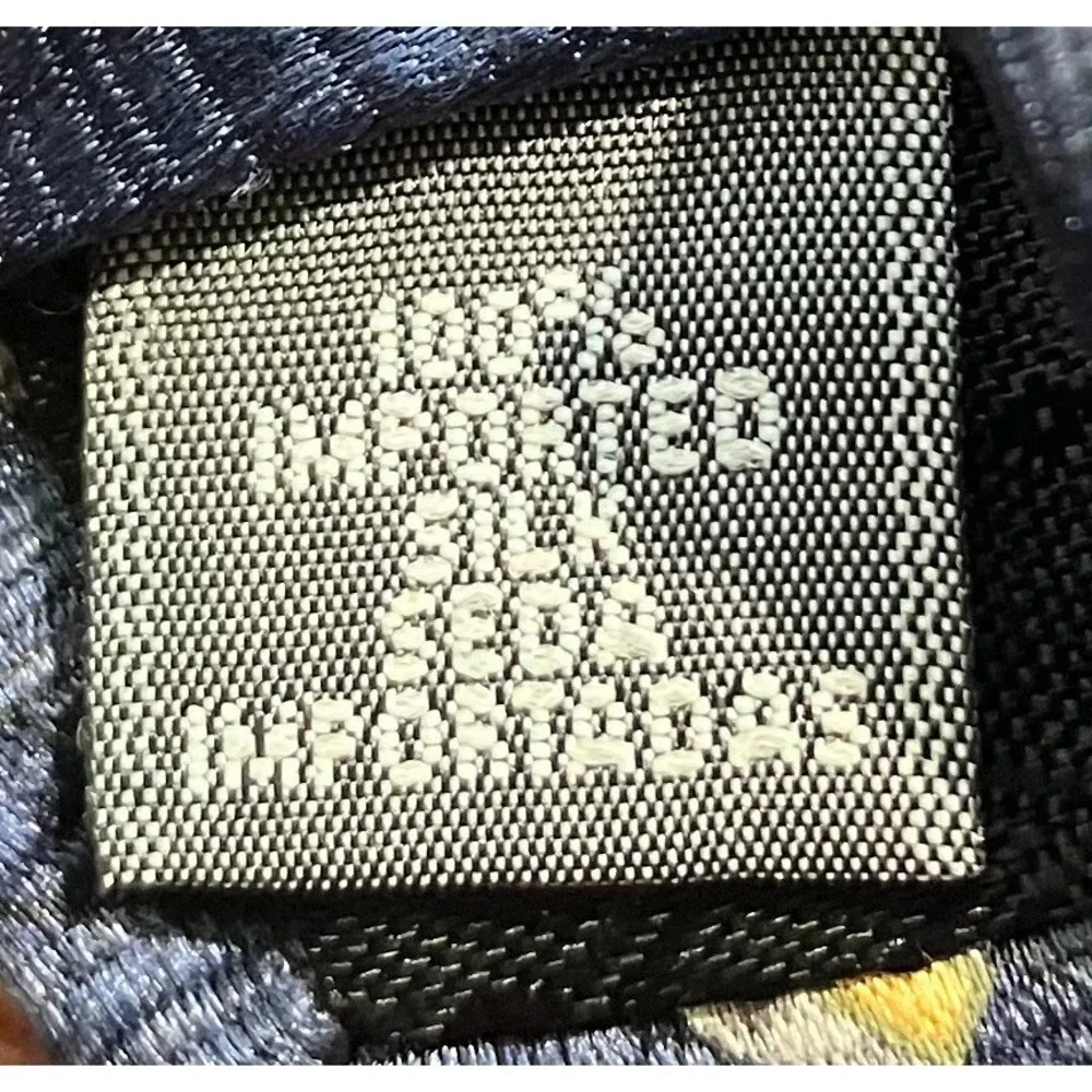 ZYLOS George Machado Men's Necktie Geometric Pattern Navy Blue Squares 100% Silk
